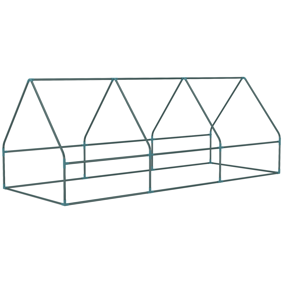 Portable Polytunnel with Mesh Windows 240x90x90cm