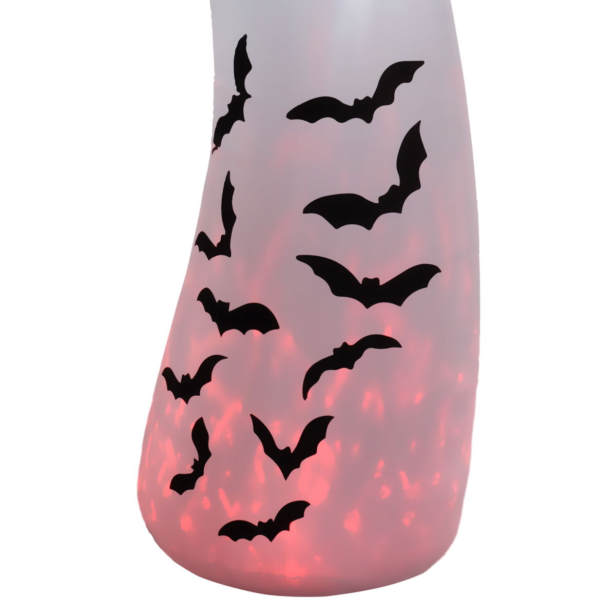 11.8ft Spooky Ghost Inflatable with LED Lights and Rotating Flame