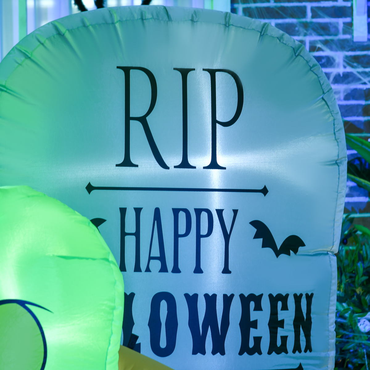 5ft Halloween Inflatable Ghost with LED Lights Outdoor Decor