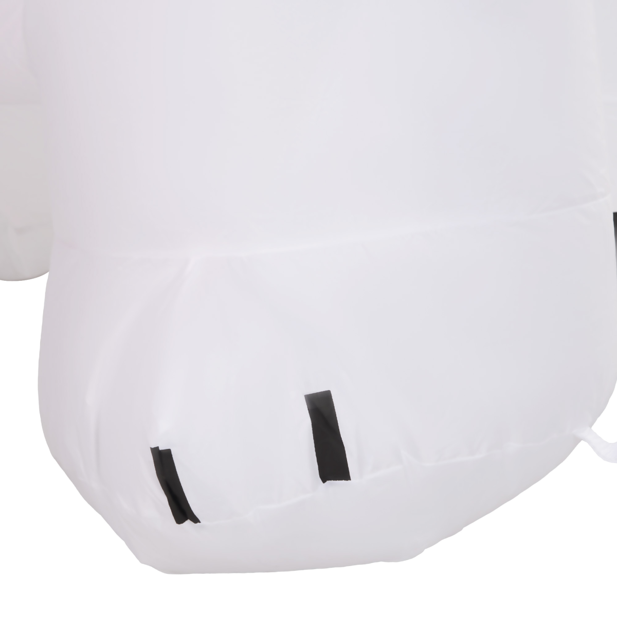 6.6ft Outdoor Christmas Inflatable: Santa Riding Polar Bear