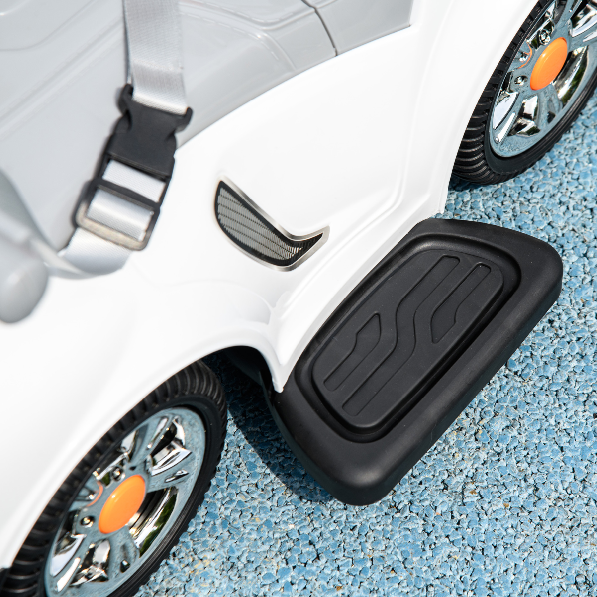 AIYAPLAY 3-in-1 Ride-On Push Car: Cartoon Robot with Light-Up Eyes