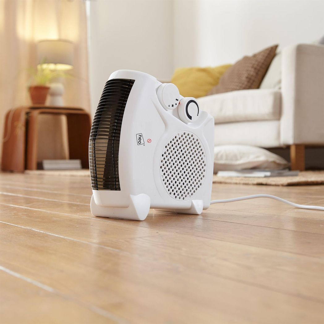 Neo White 2000W Portable Electric Fan Heater - Ultimate Comfort