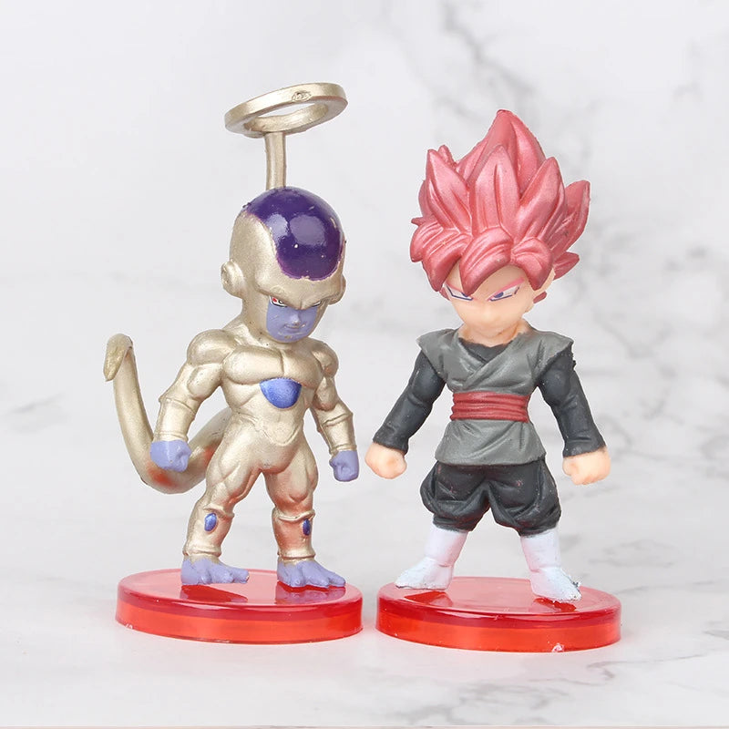 Ultimate Dragon Ball Z Action Figure Set - 16Pcs Super Saiyan Goku, Gohan, Vegeta, Broly, Piccolo & Majin Buu Collectible Toys