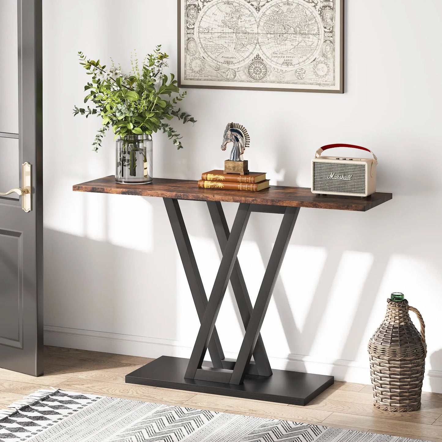 Console Tables Industrial Entryway Hallway Table Drop Shipping