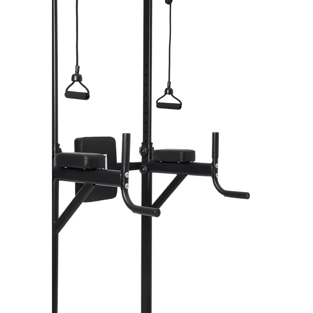 Multi-Functional Adjustable Height Power Tower Dip Station Pull up Bar