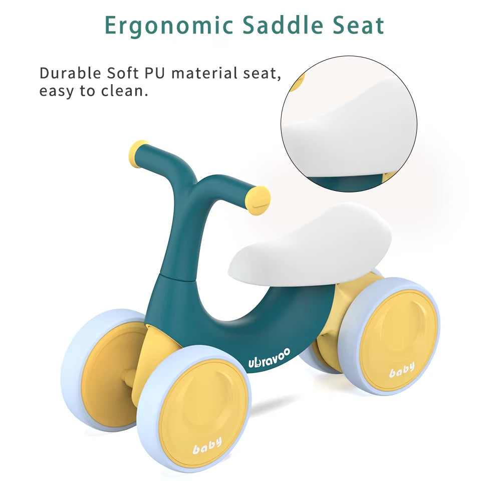 Get Your Little One Rolling with UBRAVOO's Fun Baby Balance Bike! Perfect for 10-36 Months - The Ultimate No-Pedal Ride-On Toy & Birthday Gift! 🎉🚲 #ToddlerFun #BalanceBike