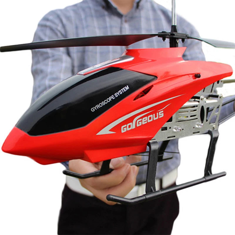Extra Large 3.5CH RC Helicopter - Durable Remote Control Drone with Fast Charging