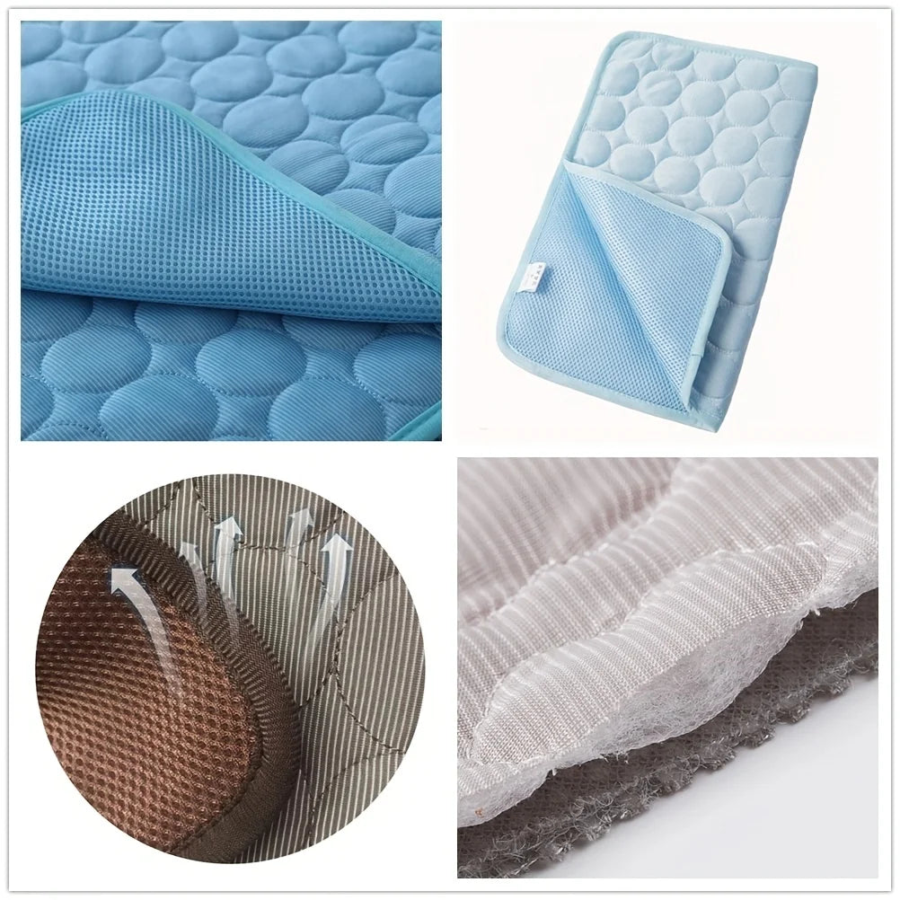 Dog Cooling Mat Summer Cold Bed Extra Large For Small Big Dogs & Cats
