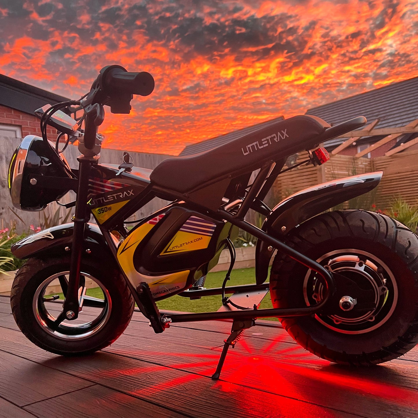 Littletrax 350W Kids Electric Bike – Ages 3 to 7 ride on mini motorbike