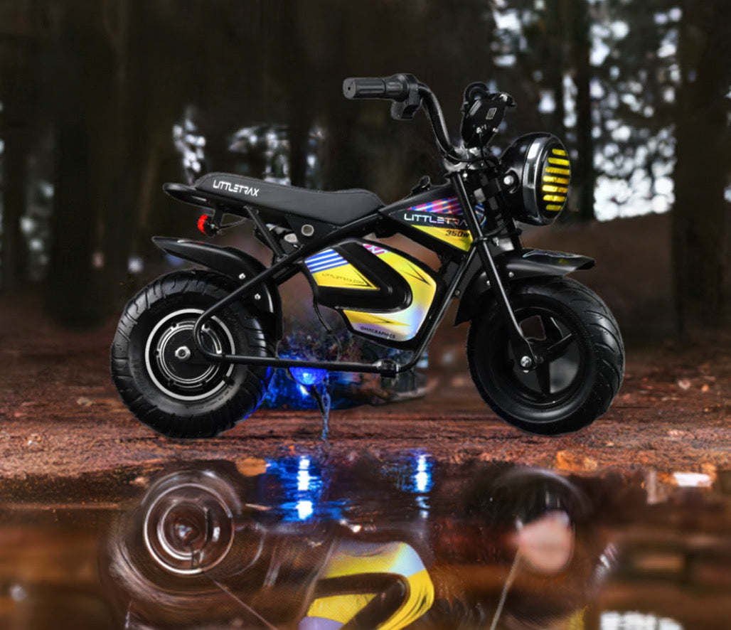 Littletrax 350W Kids Electric Bike – Ages 3 to 7 ride on bike