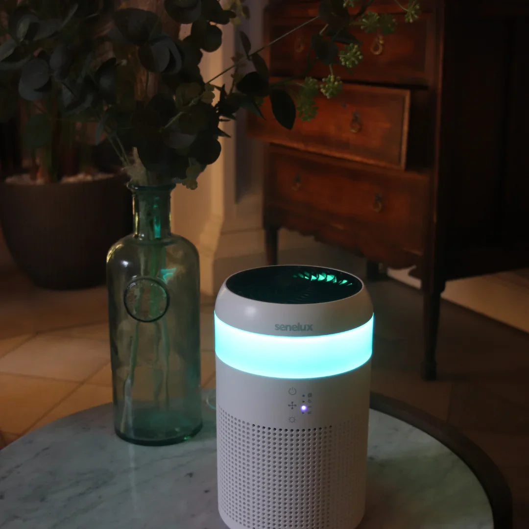 Demi HEPA Air Purifier with 7 Colours Light for Home Office