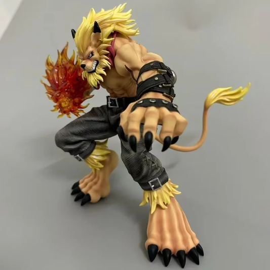 Digimon Adventure Leomon Anime Action Figure Model Desk Collectible Toy Gift