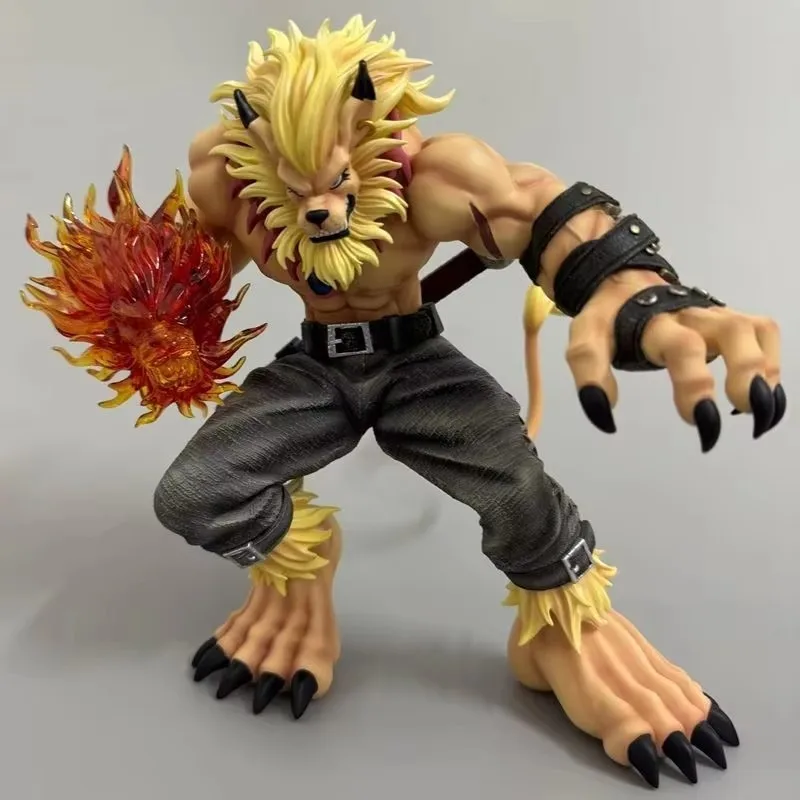 Digimon Adventure Leomon Anime Action Figure Model Desk Collectible Toy Gift