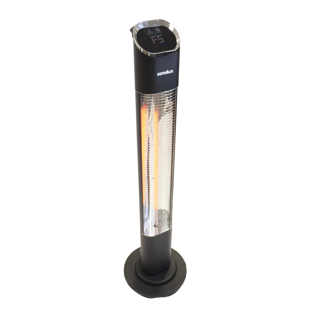 Free Standing Patio Heater with Remote Control for Gardens and Patios
