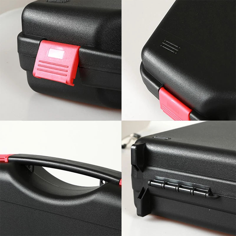 Multifunctional Hardware ToolBox Portable Plastic Instrument Case Notebook Protective Storage Box Outdoor Equipment Tool Case