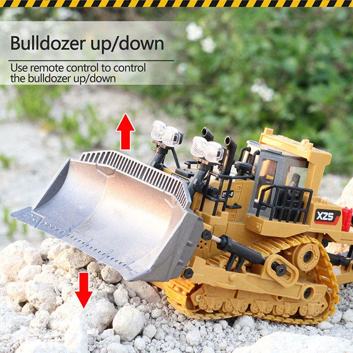 RC Car Children Toy Remote Control Car Excavator Dump Truck Bulldozer