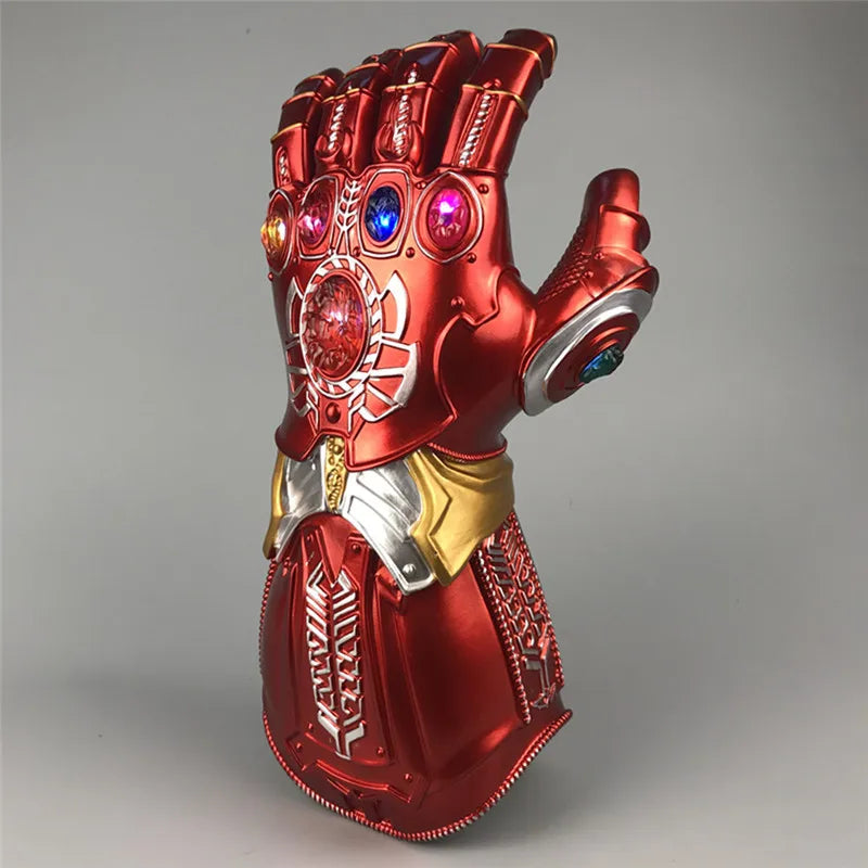 Marvel Iron Man Glove 1:1  LED Light Gloves Thanos Avengers Superhero