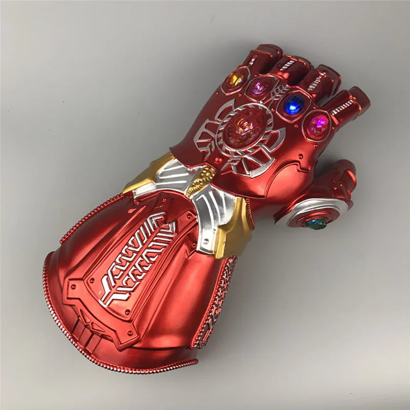 Marvel Iron Man Glove 1:1  LED Light Gloves Thanos Avengers Superhero