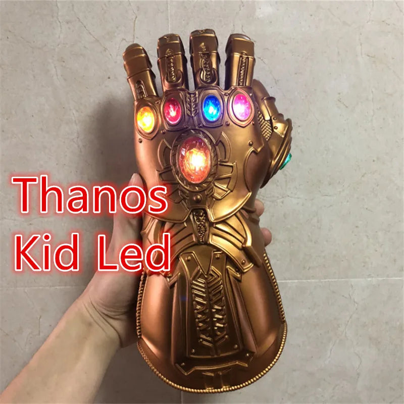 Marvel Iron Man Glove 1:1  LED Light Gloves Thanos Avengers Superhero