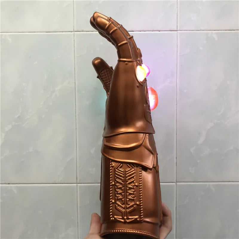 Marvel Iron Man Glove 1:1  LED Light Gloves Thanos Avengers Superhero