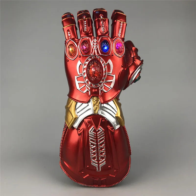 Marvel Iron Man Glove 1:1  LED Light Gloves Thanos Avengers Superhero