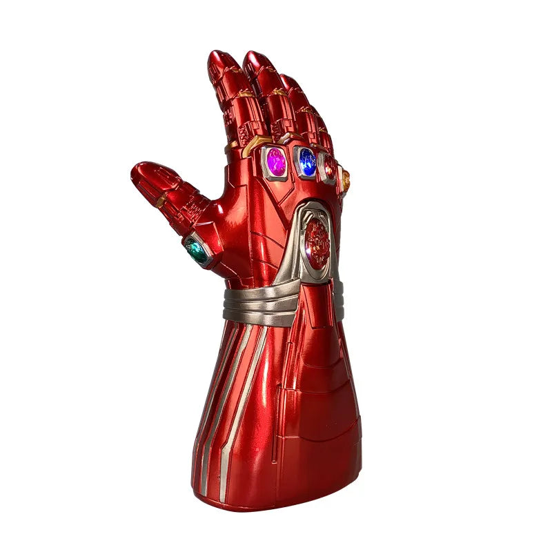 Marvel Iron Man Glove 1:1  LED Light Gloves Thanos Avengers Superhero