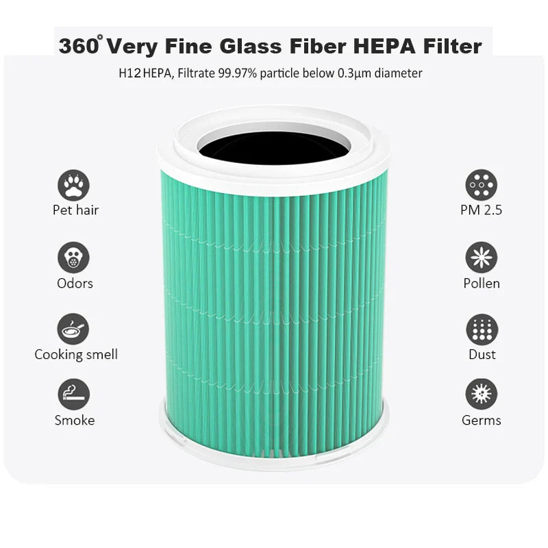 Dust Air Purifier |  HEPA Filter for Dust Mite Allergy