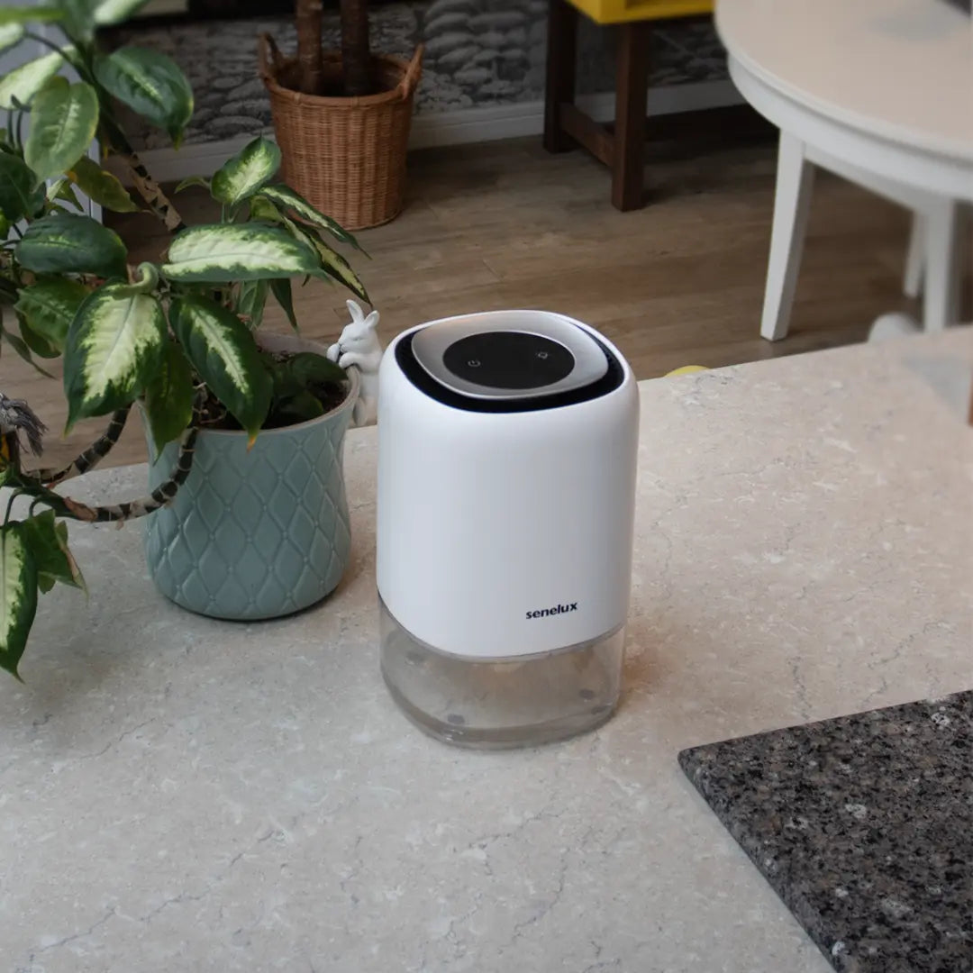 Senelux Q4 1100ml Electric Small Dehumidifier for Home