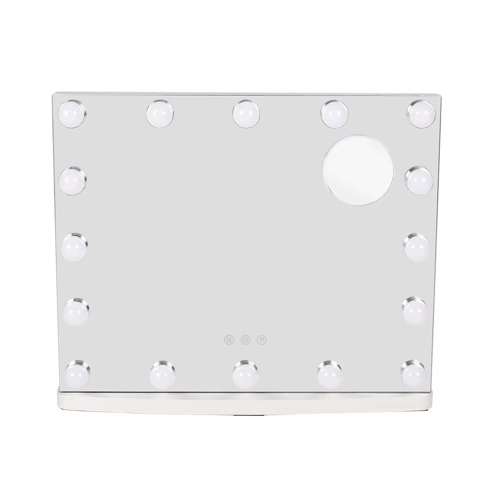 Hollywood Glam Rectangle LED Lighted Cosmetic Mirror