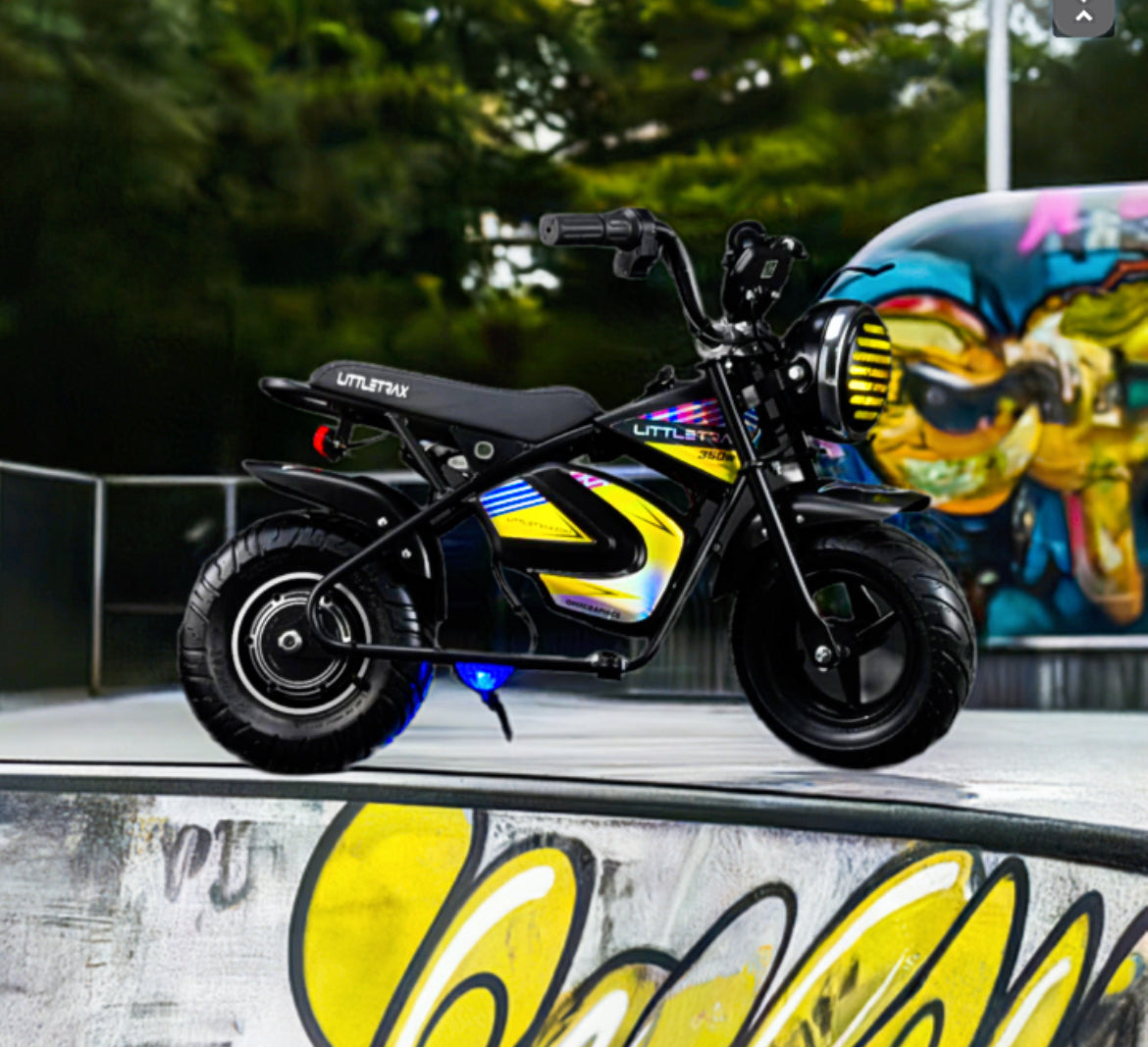 Littletrax 350W Kids Electric Bike – Ages 3 to 7 ride on bike