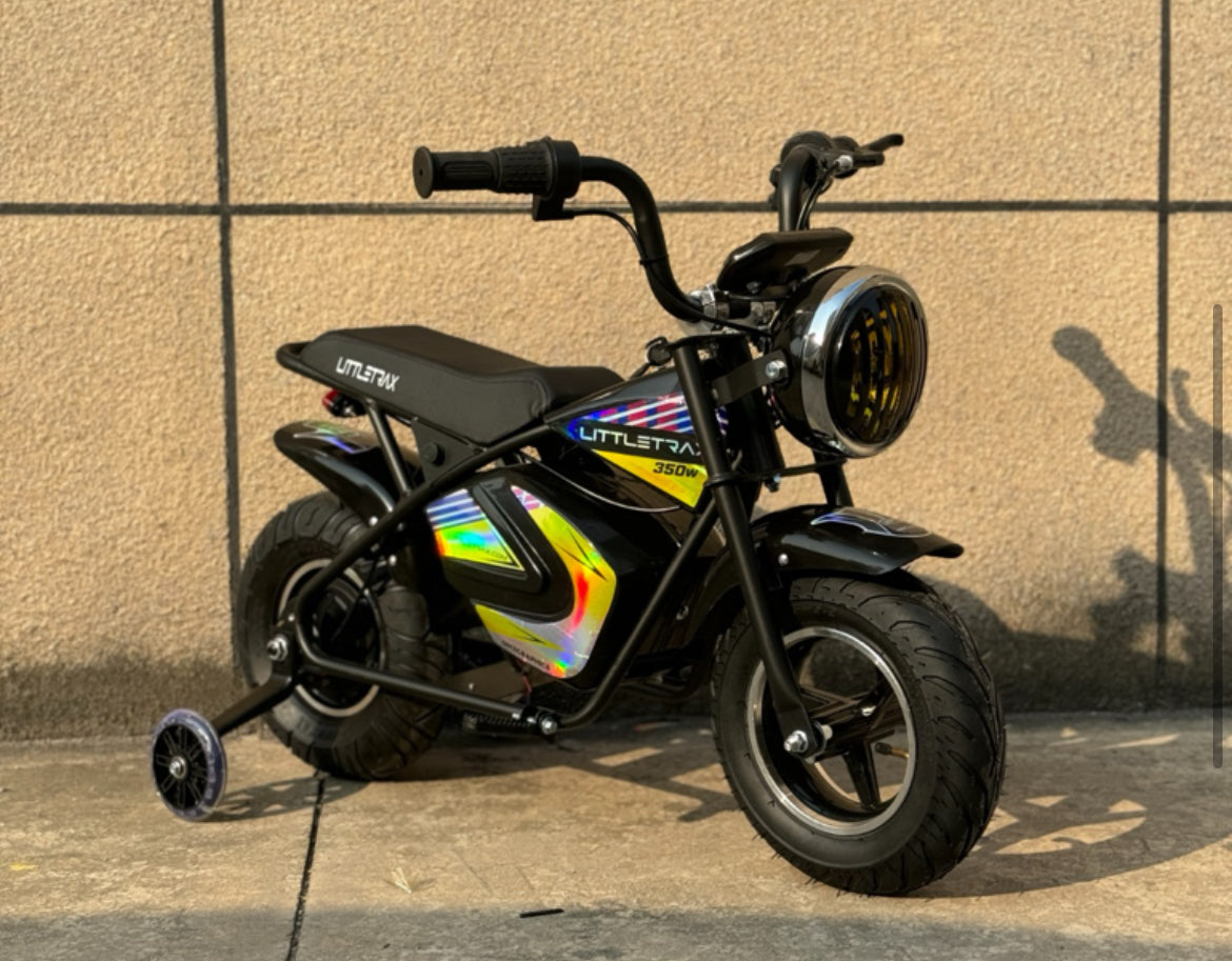 Littletrax 350W Kids Electric Bike – Ages 3 to 7 ride on bike