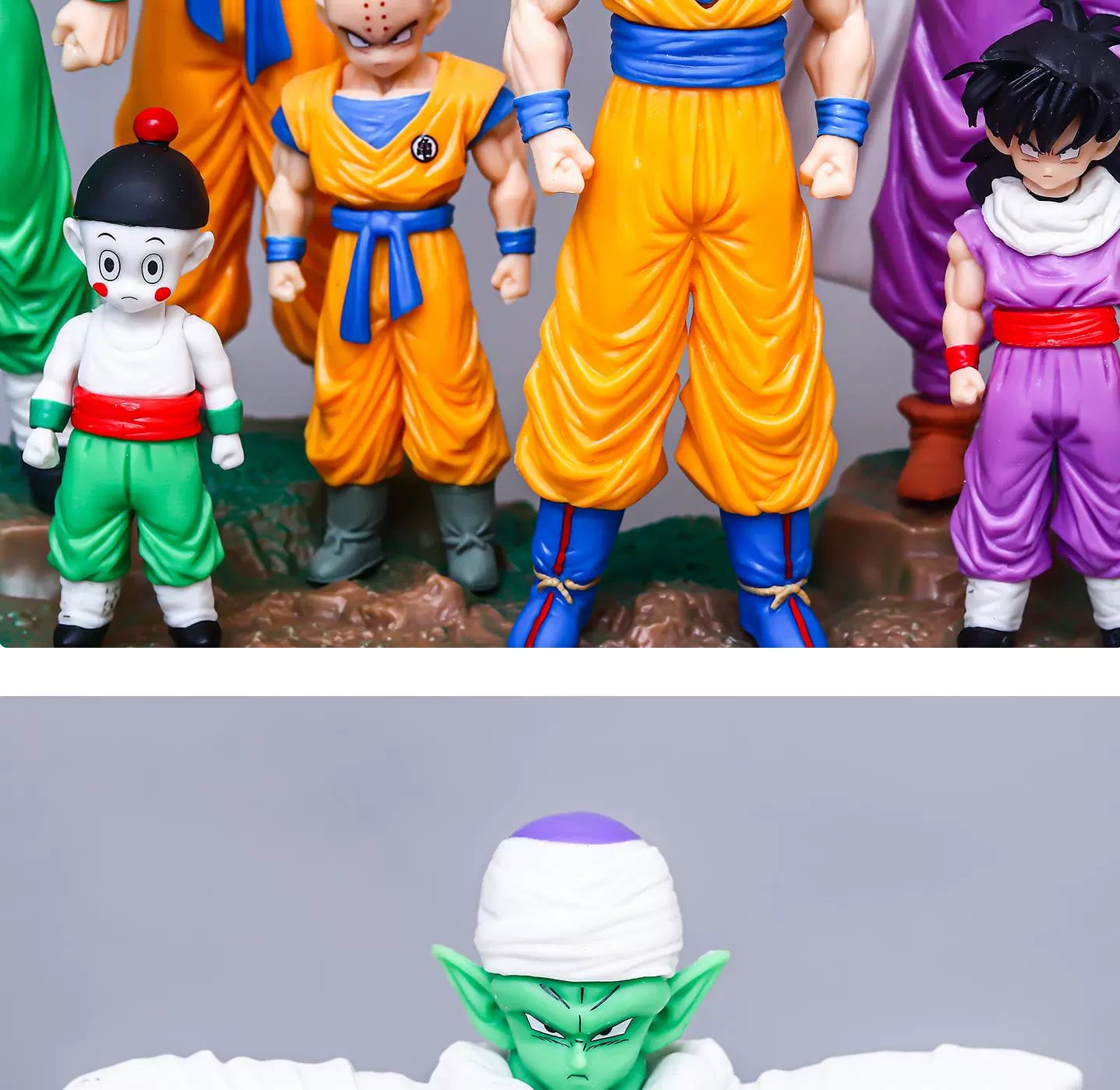 Anime Dragon Ball Kids Krillin Son Gohan Trunks Action Figures PVC Model Collection Desktop Decoration Toys