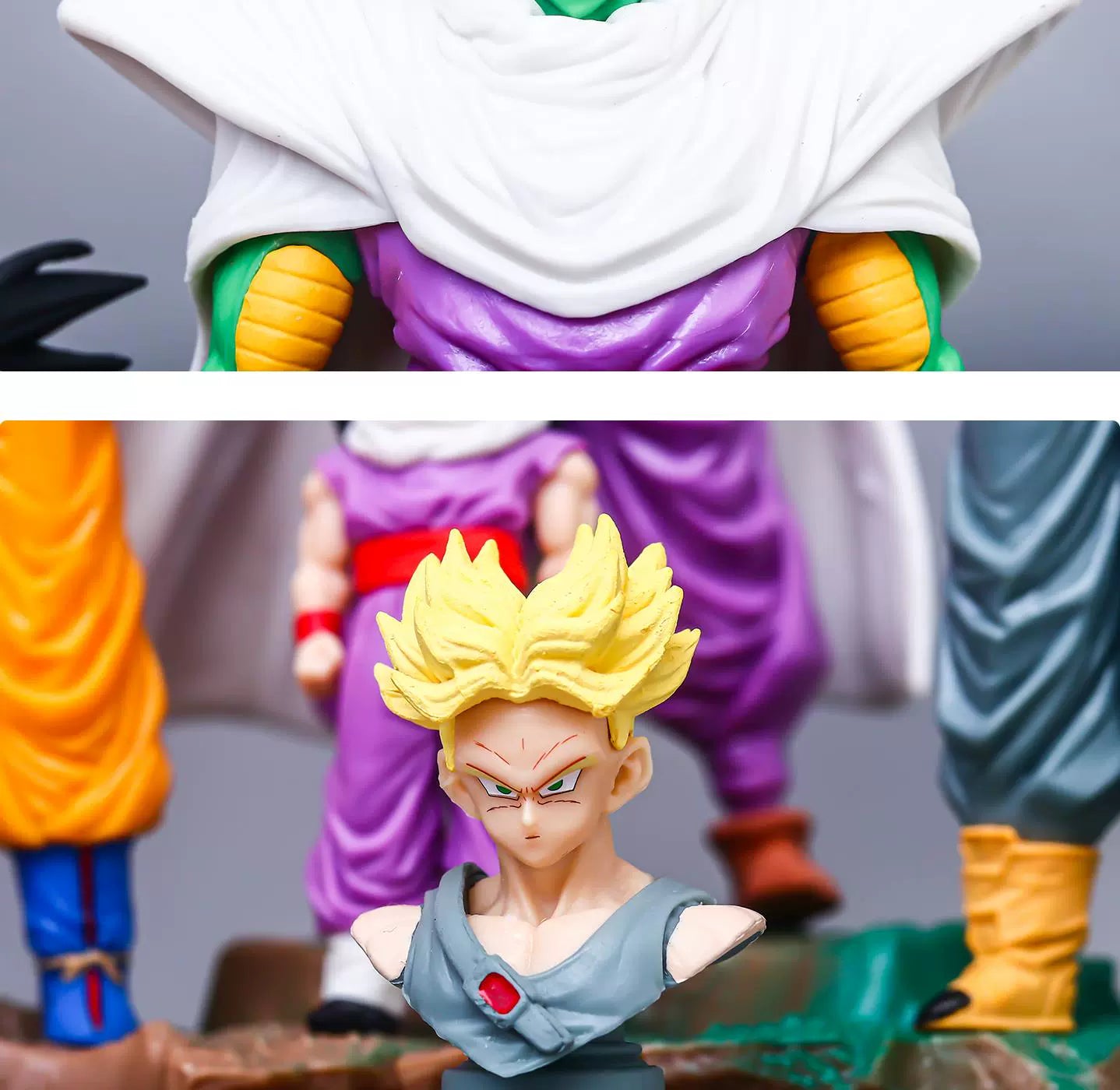 Anime Dragon Ball Kids Krillin Son Gohan Trunks Action Figures PVC Model Collection Desktop Decoration Toys