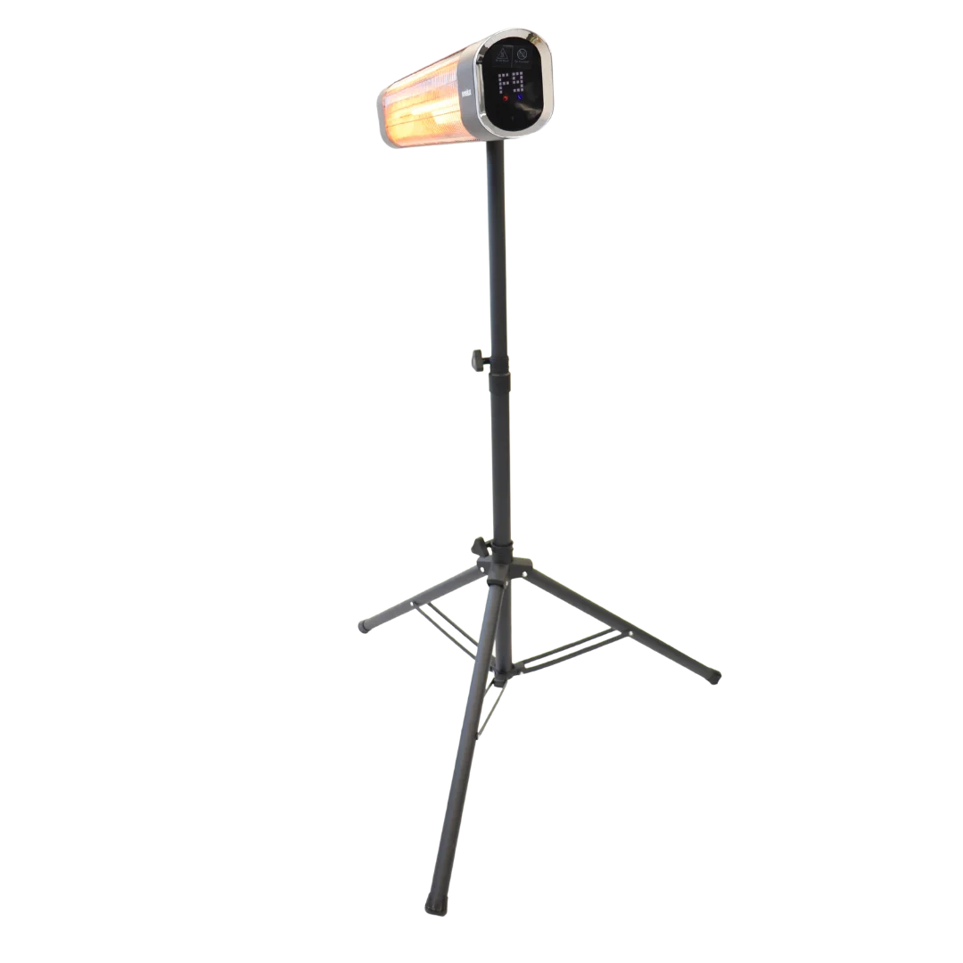 Tripod Mounted Infrared Patio Heater Energy Efficient and Water Resistant