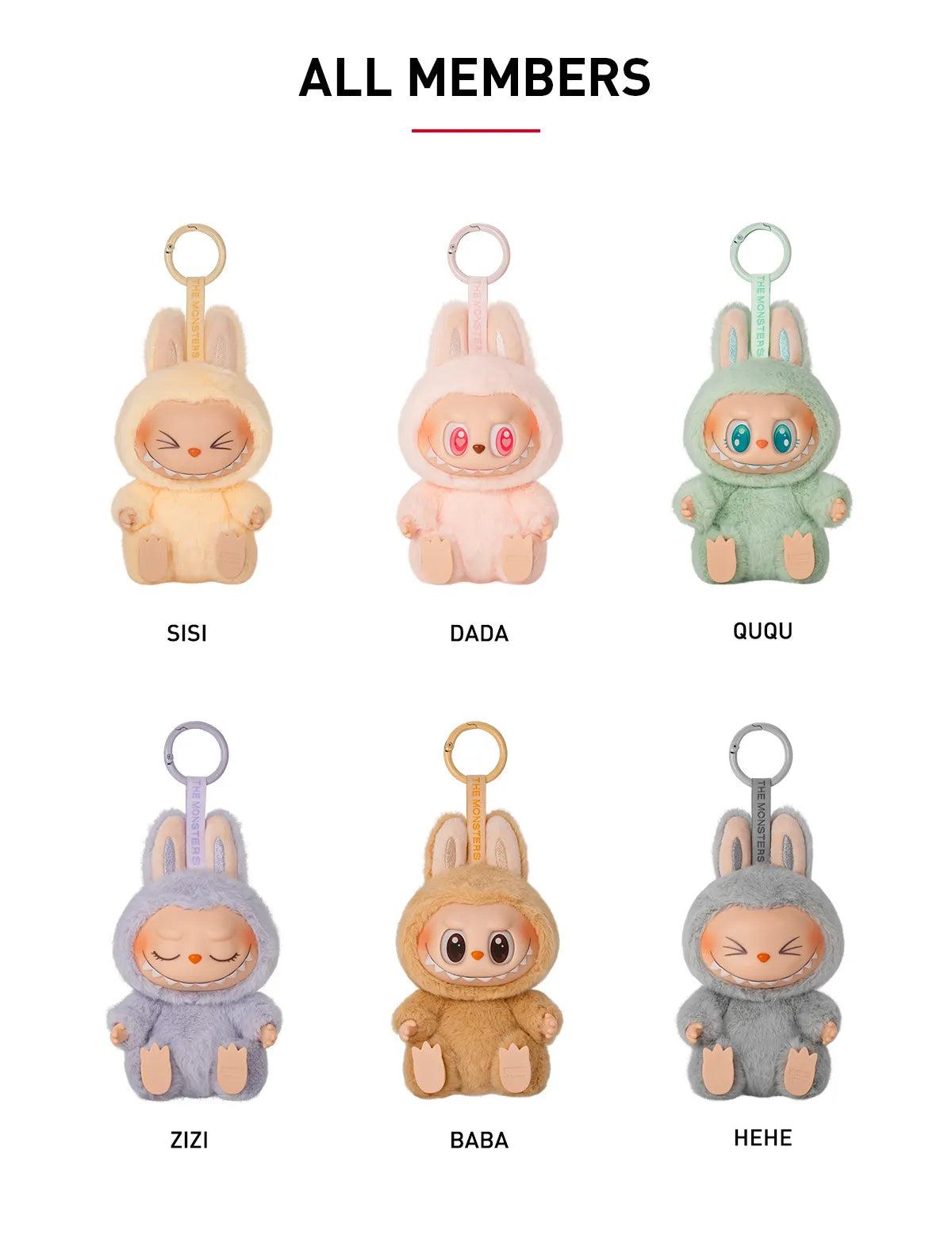Pop Mart Labubu The Monsters Vinyl Plush Pendant Blind Box
