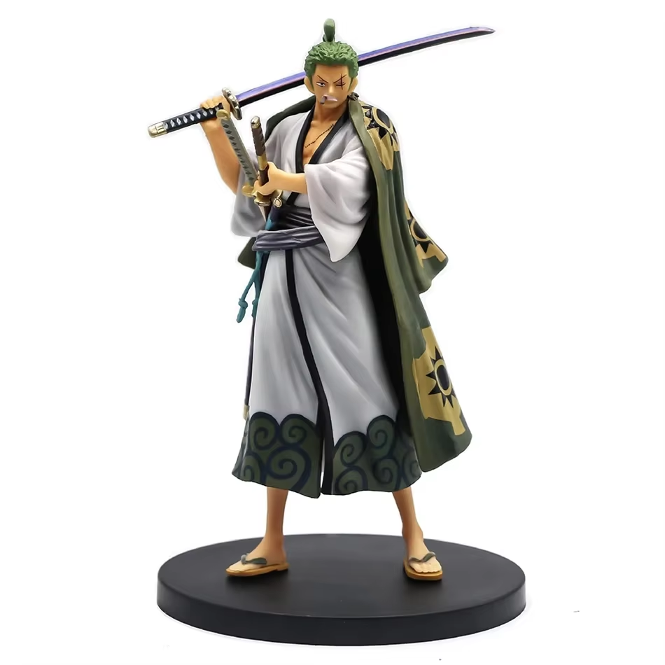Roronoa Zoro 10cm Anime Figure - Three-Blade Sa-Maximum Collectible Statue for Fans and Kids