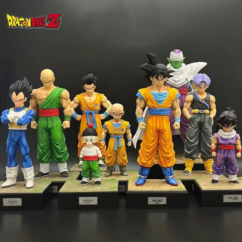 Dragon Ball Gk Z ensemble complete guerrier fils Gohan Goku Piccolo troncs Kurilin figure Manga scène