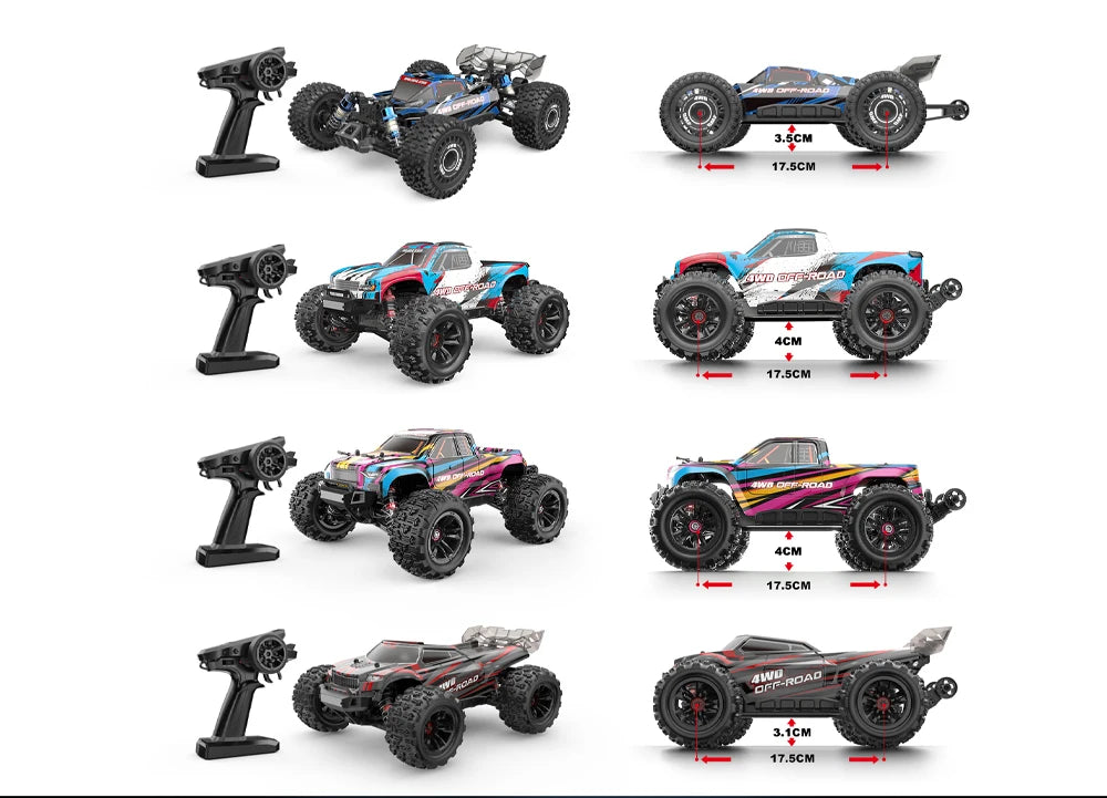 Hyper Go MJX 4WD RC Car 70KM/H Brushless  RC Racing Car Remote Control Cars Off-Road Truck Toys