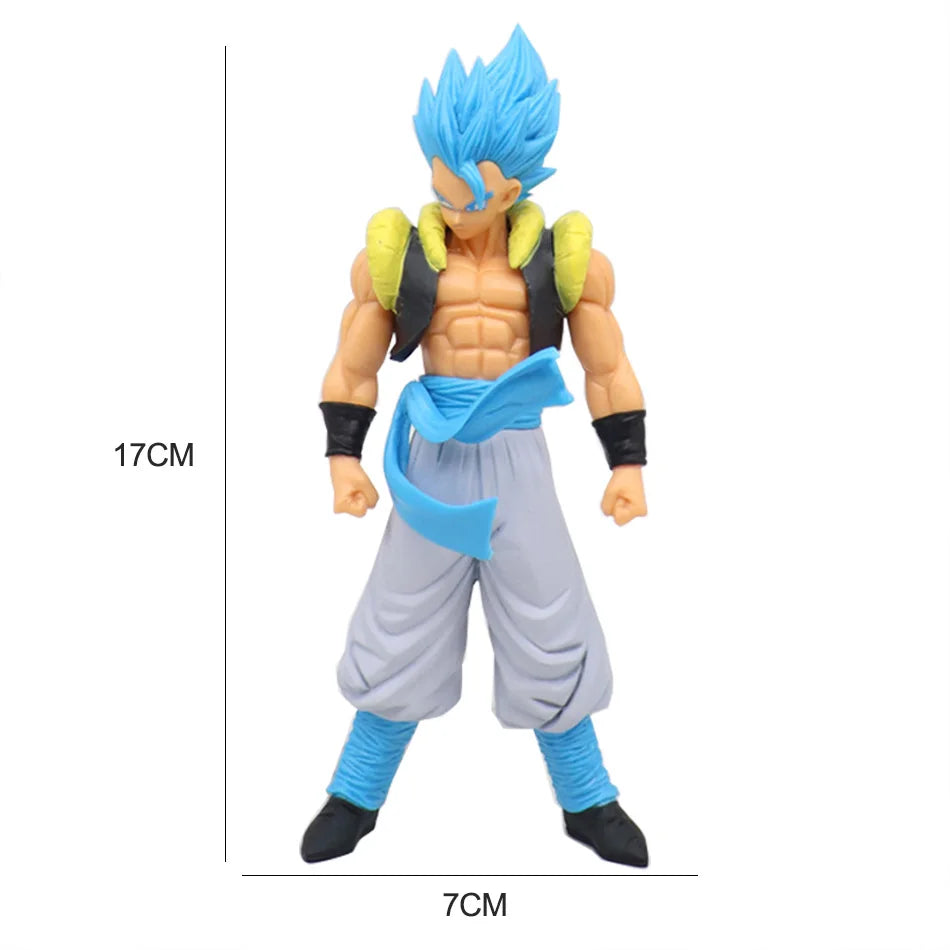 Dragon Ball Z Super Saiyan Anime Figurine Model GK Rose Goku Action Figure DBZ Gohan Figures Vegeta Statue Collection Toy