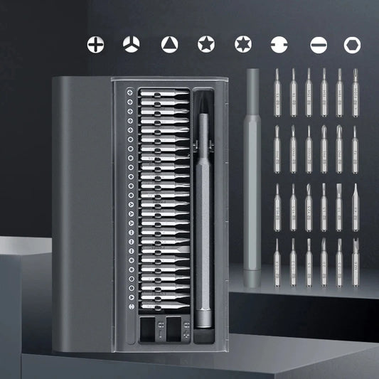 26 in 1 Precision Screwdriver Set Magnetic Screw Driver Bits Multifunctional Mini Repair Tool