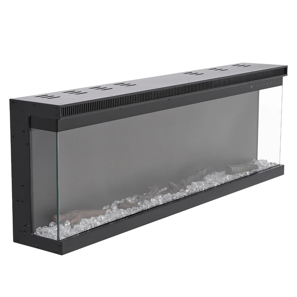 Recessed/Freestanding Electric Fireplace Wall Mounted Home Decoration Multi Size With Remote