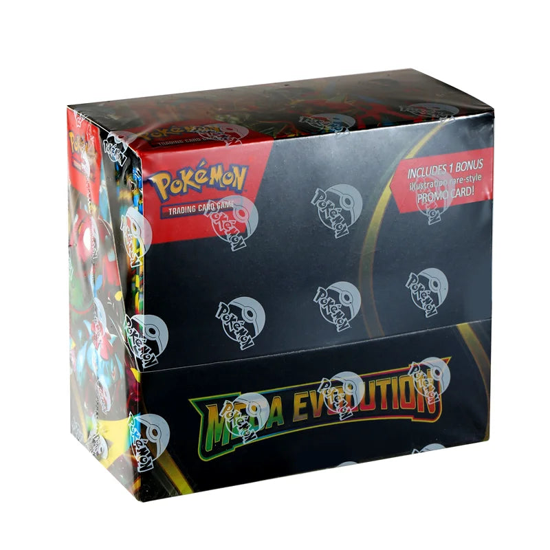 360 cards Pokemon Trading Card 1ST Edition 30th Anniversary Evolutions MEGA EVOLUTION English Booster Battle Transaction Card