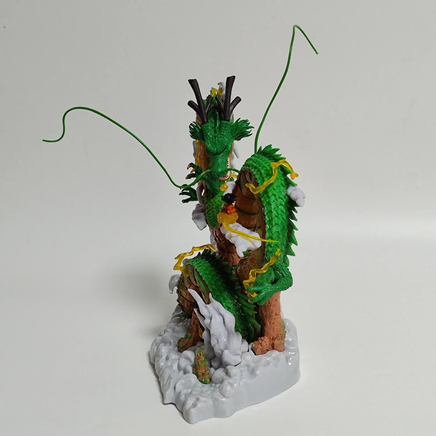 24cm Dragon Ball Anime Figure Shenron Figure Goku And Shenron Figurine Model Pvc Doll Collection Toy