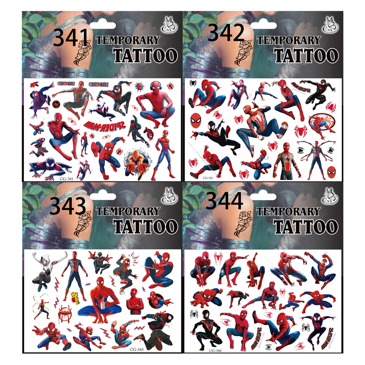 Spidey And His Amazing Friends Party Supplies Kids Favor Gift Stampers Stickers Spiderman Christmas Party Decor Bags Stuffer