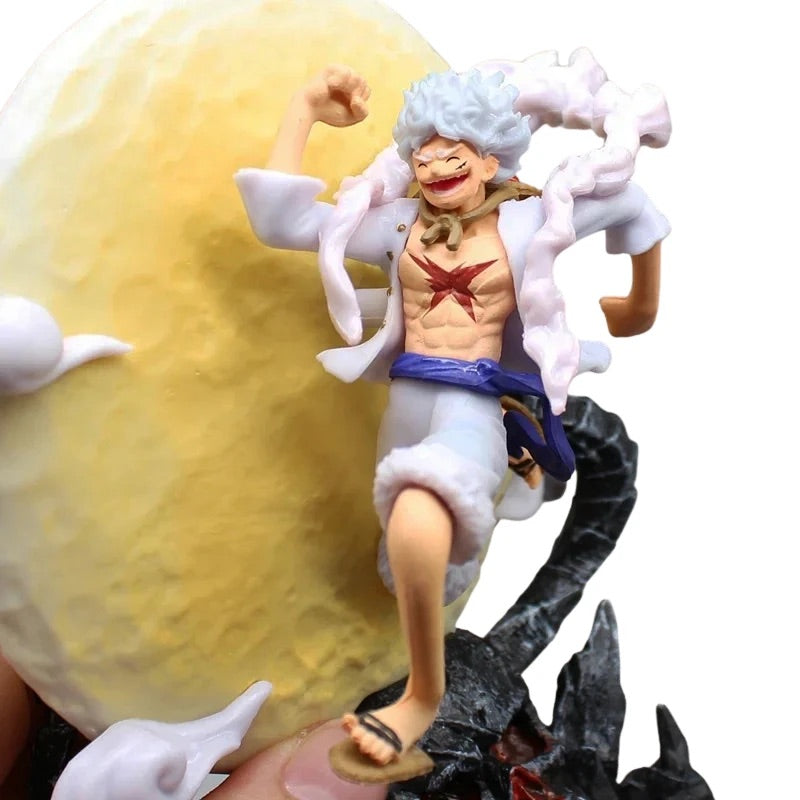 14cm One Piece Gear 5 Luffy Figurine - Perfect PVC Collectible for Kids and Anime Fans!