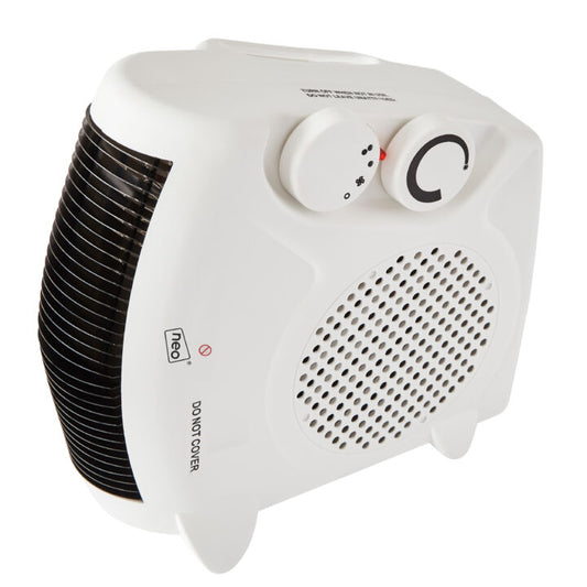 Neo White 2000W Portable Electric Fan Heater - Ultimate Comfort