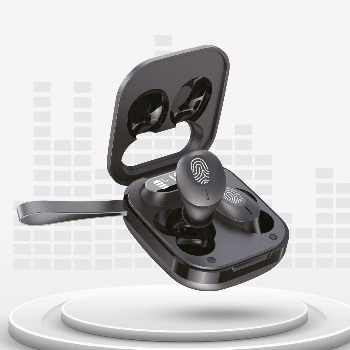 WYEWAVE TG-TWS02 Black Wireless Stereo Earbuds