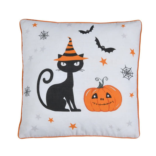 Halloween Print Cushion - Multicolor Cozy Spooky Decor