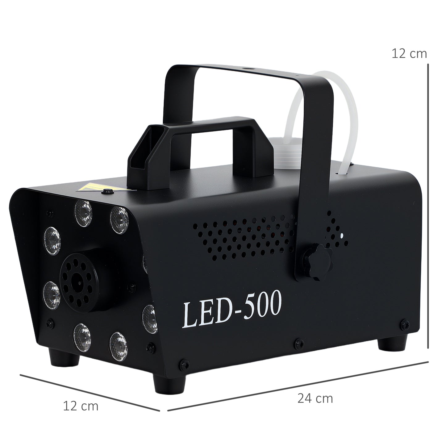 Halloween Fog Machine: 2000 CFM, 13 LED Colours & 4 Effects