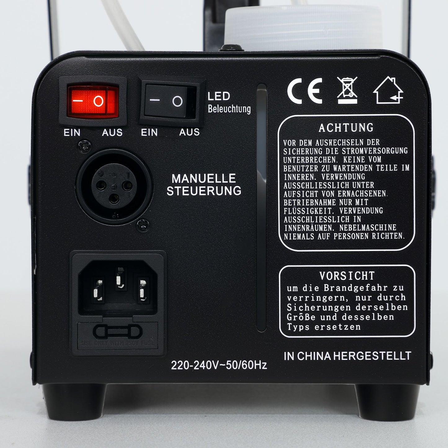 Halloween Fog Machine: 2000 CFM, 13 LED Colours & 4 Effects